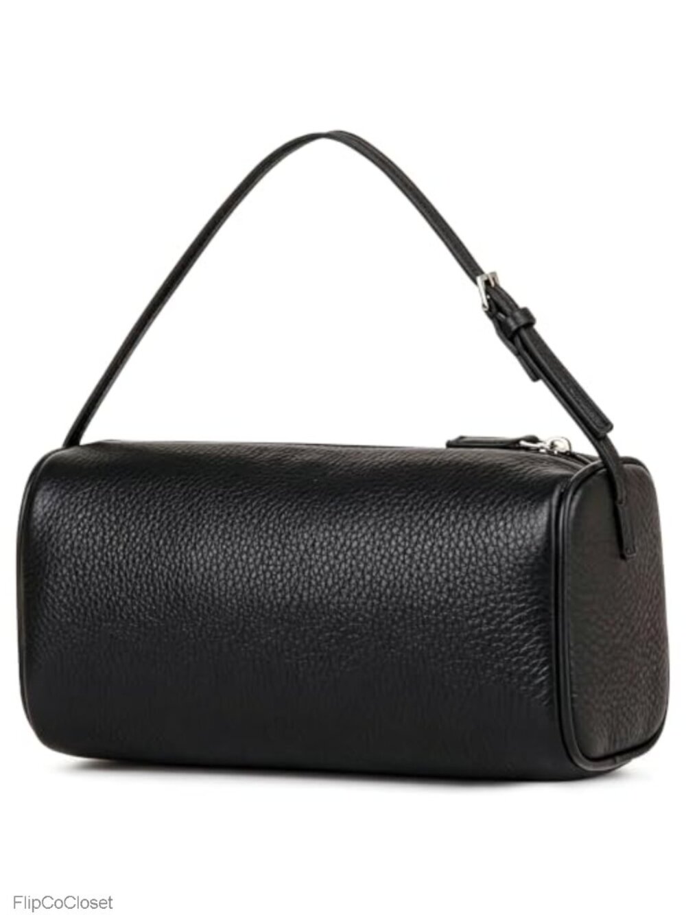 Mini Full-Grain Leather Crossbody Hobo Bag with Adjustable Strap